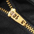 画像4: 90's Claiborne 2タック コットンリネントラウザー "BLACK / W34 L30" (4)
