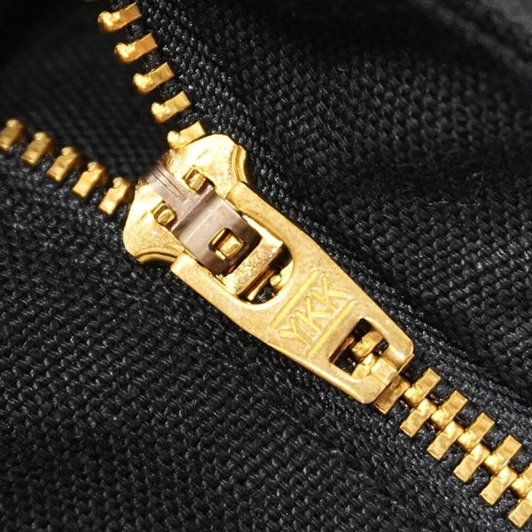 画像4: 90's Claiborne 2タック コットンリネントラウザー "BLACK / W34 L30" (4)