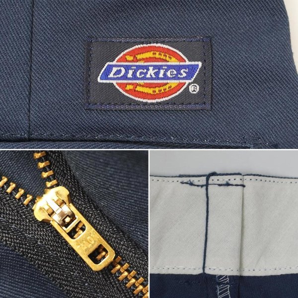 画像4: 90's Dickies 874 ワークパンツ "MADE IN USA / NAVY / DEADSTOCK" (4)