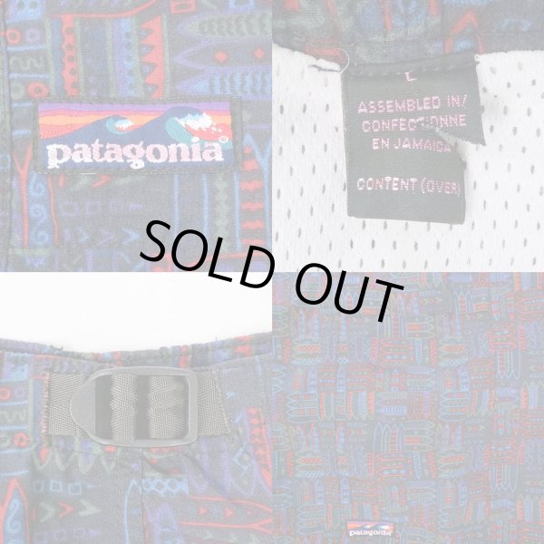 画像3: 94's Patagonia 総柄 リバーショーツ "波タグ / サーフボード柄" (3)