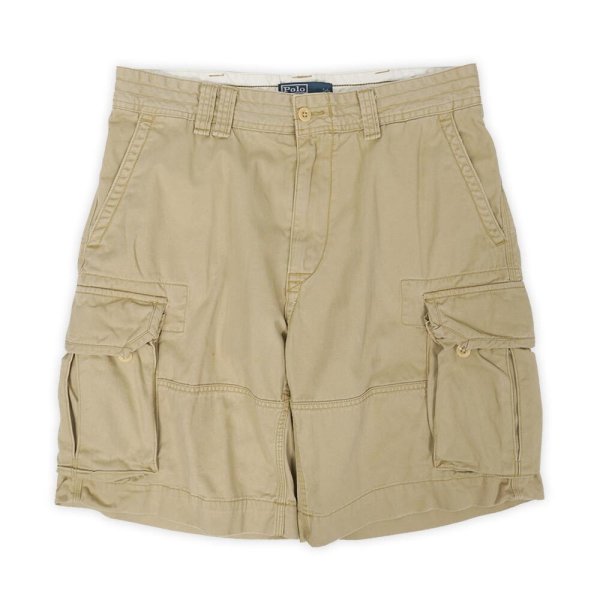 画像1: 00's Polo Ralph Lauren チノカーゴショーツ "W35 / BEIGE" (1)