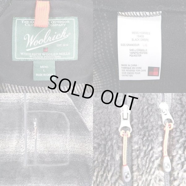 画像3: 00's Woolrich プルオーバー フリースジャケット (3)