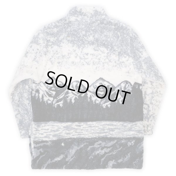 画像2: 90's BLACK MOUNTAIN 総柄 フリースジャケット "MADE IN USA" (2)