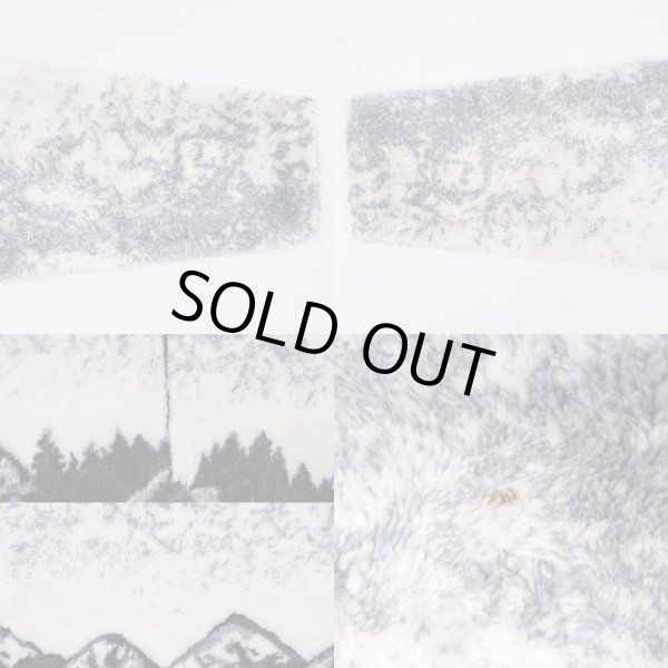 画像4: 90's BLACK MOUNTAIN 総柄 フリースジャケット "MADE IN USA" (4)