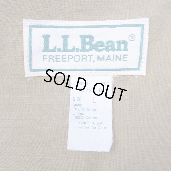 画像3: 80's L.L.Bean G-8 type ジャケット “COTTON shell / L-LONG / MADE IN USA” (3)