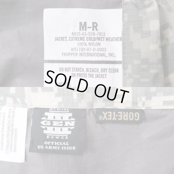 画像3: 00's US.ARMY ECWCS GEN3 Level6 ACU GORE-TEX ジャケット “MEDIUM-REGULAR” (3)