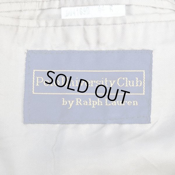 画像3: 90's Polo University Ciub テーラードジャケット "MADE IN CANADA" (3)