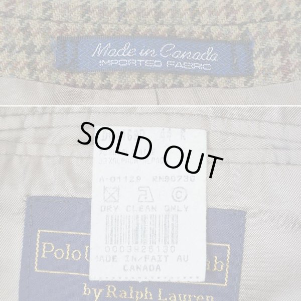 画像4: 90's Polo University Ciub テーラードジャケット "MADE IN CANADA" (4)