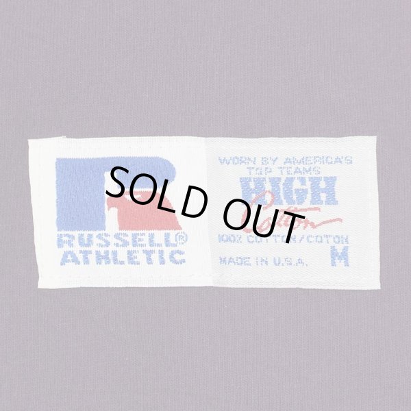 画像3: 90's RUSSELL ポケットTシャツ "DEADSTOCK / MADE IN USA / PURPLE" (3)