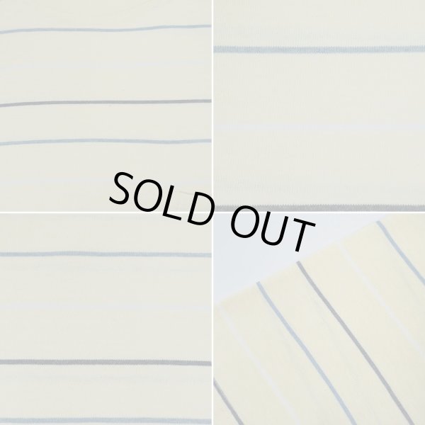 画像4: 90's Puritan マルチボーダー ポケットTシャツ (4)