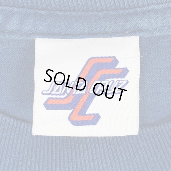 画像2: 00's SANTA CRUZ L/S プリントTシャツ “NAVY” (2)