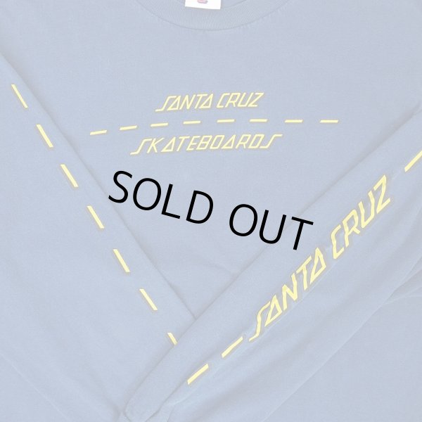 画像3: 00's SANTA CRUZ L/S プリントTシャツ “NAVY” (3)