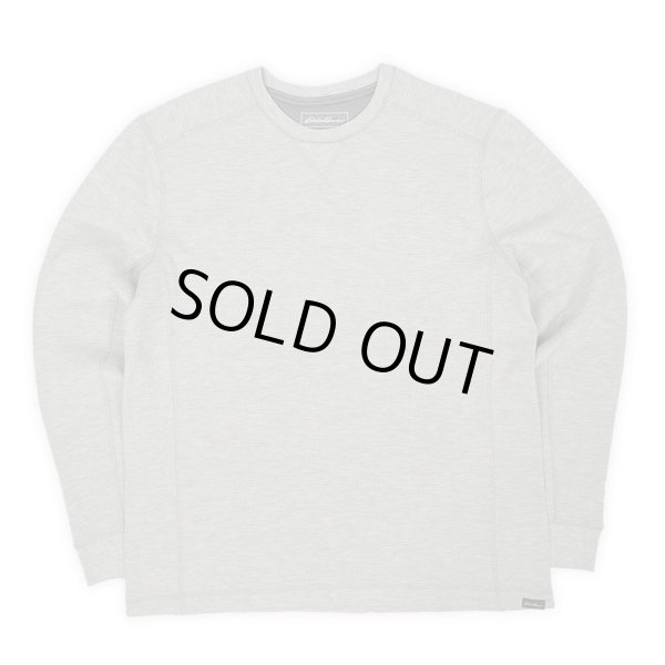 画像1: 00's Eddie Bauer 前V サーマルカットソー "DEADSTOCK / LIGHT GRAY" (1)