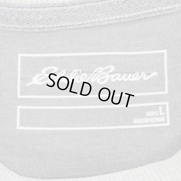 画像2: 00's Eddie Bauer 前V サーマルカットソー "DEADSTOCK / LIGHT GRAY" (2)