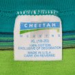 画像2: 90's CHEETAH マルチボーダーTシャツ "GREEN / MADE IN USA / DEADSTOCK" (2)