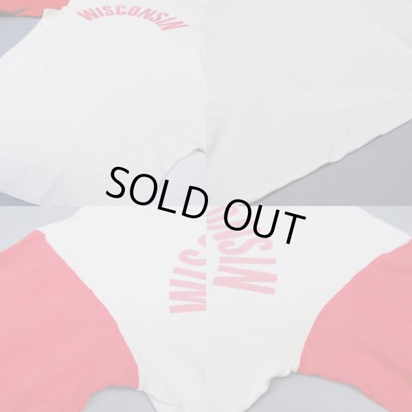 画像4: 80's Champion ベースボールTシャツ “染み込みプリント” (4)