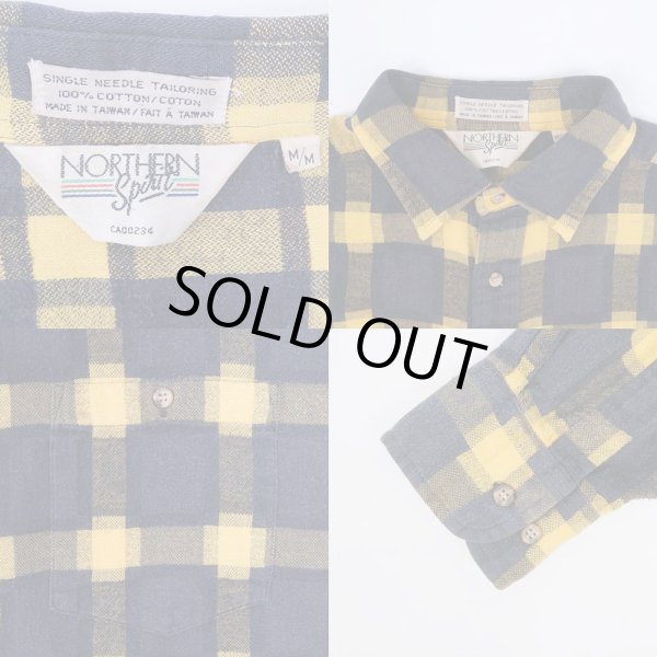 画像3: 90's NORTHERN SPORT フランネルシャツ (3)