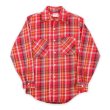 画像1: 70's BIG MAC ヘビーネルシャツ "RED BASE / size S" (1)