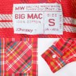 画像3: 70's BIG MAC ヘビーネルシャツ "RED BASE / size S" (3)