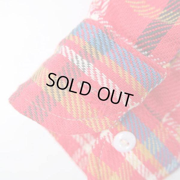 画像4: 70's BIG MAC ヘビーネルシャツ "RED BASE / size S" (4)