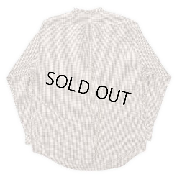 画像2: 90's Polo Ralph Lauren バンドカラーシャツ (2)