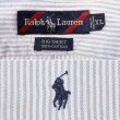 画像2: 90's Polo Ralph Lauren ストライプ柄 ボタンダウンシャツ "BIG SHIRT" (2)