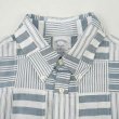 画像3: 00's Brooks Brothers S/S パッチワークシャツ “STRIPE” (3)