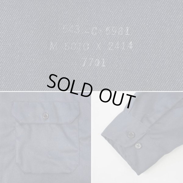 画像3: 70's BIG MAC ワークシャツ "NAVY / DEADSTOCK" (3)