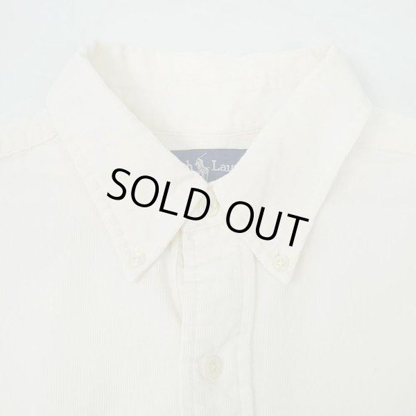 画像4: 90's Polo Ralph Lauren コーデュロイ ボタンダウンシャツ "BLAKE" (4)