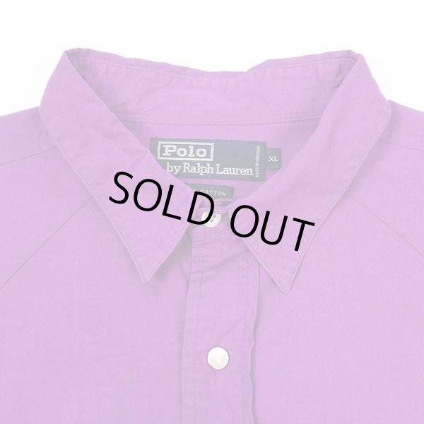 画像3: 90's Polo Ralph Lauren ウエスタンシャツ (3)