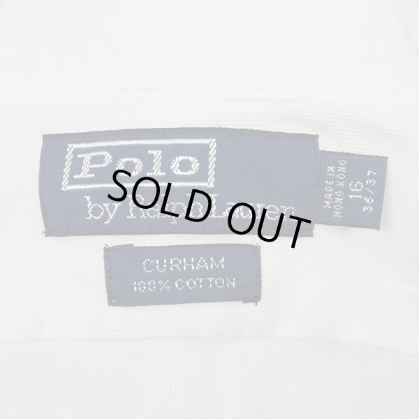 画像2: 90's Polo Ralph Lauren レギュラーカラーシャツ “CURHAM” (2)
