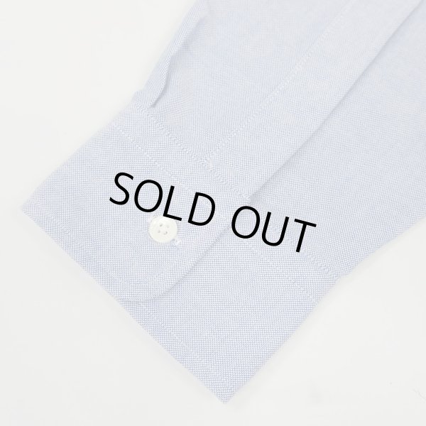 画像4: 90's L.L.Bean オックスフォード ボタンダウンシャツ “SAX BLUE / MADE IN USA” (4)