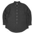 画像1: 00's Brooks Brothers リネンボタンダウンシャツ “BLACK” (1)