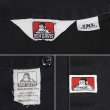 画像2: 90's BEN DAVIS S/S ワークシャツ "MADE IN USA / FADE BLACK" (2)
