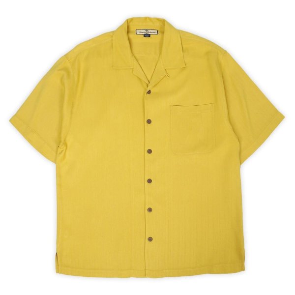 画像1: 00's Tommy Bahama S/S オープンカラーシルクシャツ (1)