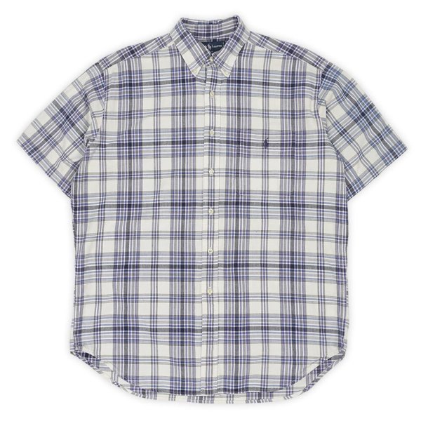 画像1: 90's Polo Ralph Lauren S/S ボタンダウンシャツ "BLAIRE" (1)