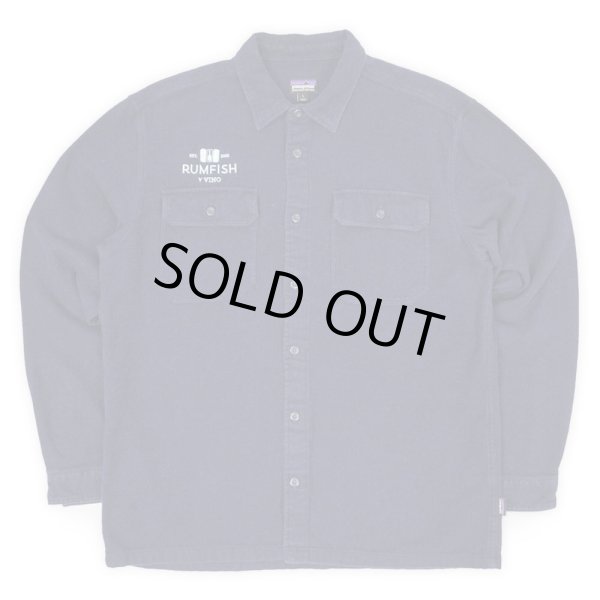 画像1: FA19 Patagonia フィヨルドフランネルシャツ "NAVY" (1)