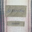 画像2: Late 90's ST JOHN'S BAY ヘビーネルシャツ "Red Ombre Plaid" (2)