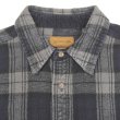 画像3: Late 90's ST JOHN'S BAY ヘビーネルシャツ "Dark Navy Plaid" (3)