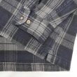 画像4: Late 90's ST JOHN'S BAY ヘビーネルシャツ "Dark Navy Plaid" (4)