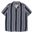 画像1: 00's EXPRESS S/S オープンカラー レーヨンシャツ (1)