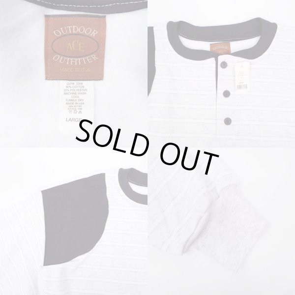 画像3: 90's ACE OUTDOOR OUTFITTER シュータースウェット "MADE IN USA / DEADSTOCK" (3)