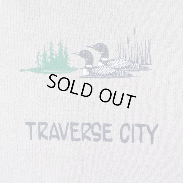 画像2: 90's TRAVERSE CITY スーベニアスウェット "MADE IN USA" (2)