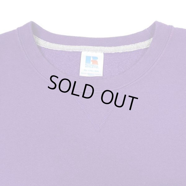 画像4: Early 00's RUSSELL リバースウィーブタイプ スウェット "PURPLE" (4)