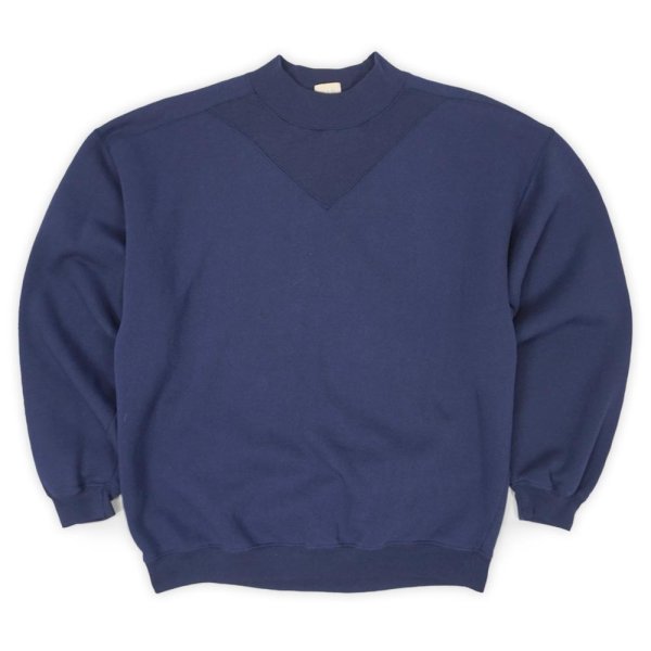 画像1: 90's OLD GAP ハイネック ブランクスウェット (1)