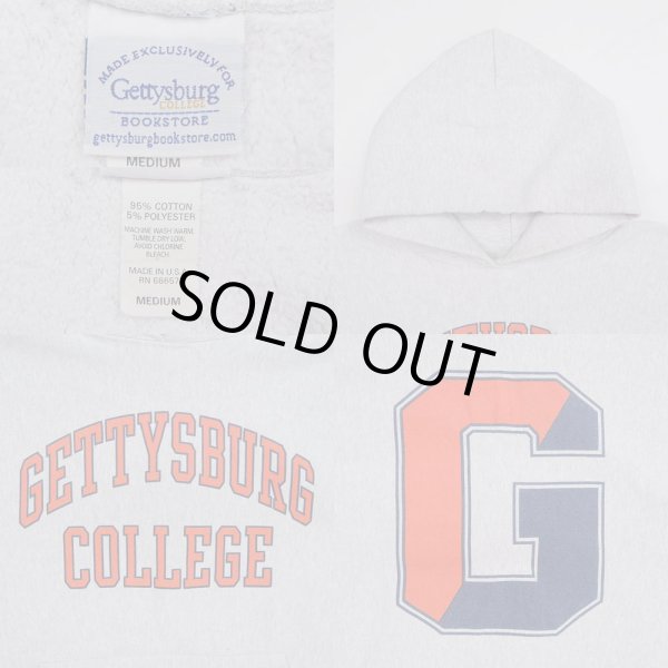 画像3: 90's Gettysburg College Book Store スウェットパーカー "MADE IN USA" (3)