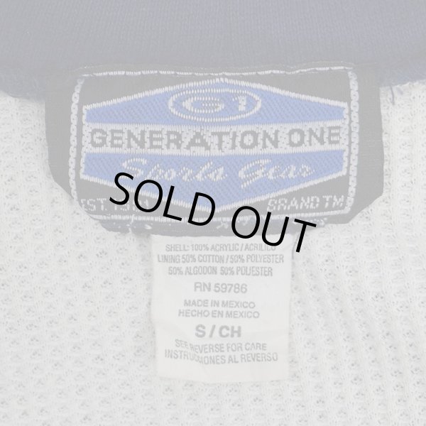 画像2: 90's G1 Sports Gear 裏サーマル フルジップスウェットパーカー (2)