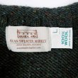 画像2: 00's ARAN SWEATER MARKET カラーネップ柄 ヘンリーネック ウールニット "MADE IN IRELAND" (2)