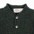 画像3: 00's ARAN SWEATER MARKET カラーネップ柄 ヘンリーネック ウールニット "MADE IN IRELAND" (3)