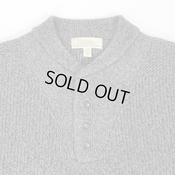 画像3: 00's Cabela's コットンジープニット (3)